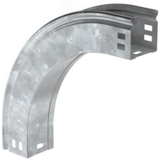 Поворот плавный 90 градусов тип В20 ESCA 50х100 мм HDZ