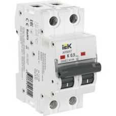 Выключатель автоматический двухполюсный M10N K 0,5А