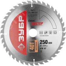 Диск пильный по дереву Оптимальный рез 250X32мм 40Т, диск пильный по дереву