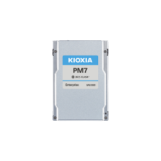 Серверный твердотельный накопитель/ KIOXIA SSD PM7-R, 3840GB, 2.5" 15mm, SAS 24G, TLC, R/W 4200/3650 MB/s, IOPs 720K/155K, TBW 7008, DWPD 1 (12 мес.)