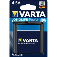 Батарейка/ Батарейка Varta LONGLIFE POWER (HIGH ENERGY) 3LR12 BL1 Alkaline 4.5V (4912) (1/10/100) (1 шт.)