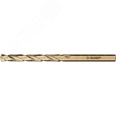 Сверло по металлу, 5.5х93мм, сталь Р6М5К5, класс А, кобальт