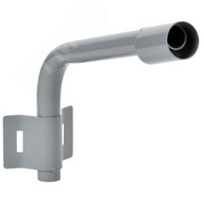 Кронштейн КР-1 под монтажную ленту 48 мм D 350 мм L 1 хомут серый LIGHTING