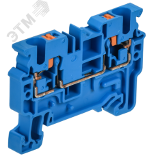 ARMAFIX Клемма пружинная Push In CP 4мм2 синяя IEK