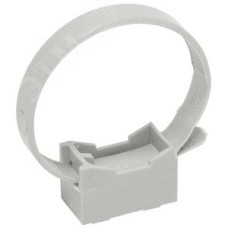 Держатель хомутный со стяжкой серый CFF1 16-32мм