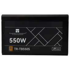 Блок питания 550W/ Power Supply Thermalright, 550W 80+ Bronze (ATX, 3.0, Non-modular, 1x24(20+4)pin 550mm, 1xCPU*2 8(4+4)pin 600+150mm, 1xPCIe 8(6+2)pin 450mm, 1xSATA*3+MOLEX4pin*1 400+150+150+150mm, 1xSATA*2+MOLEX4pin*2 400+150+150+150mm, Active, 120x120