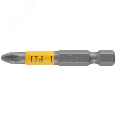 Биты кованые сталь S2 односторонние 50 мм PZ2 Профи 2 шт блистер