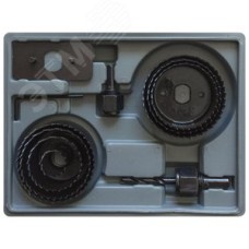 Пилы круговые набор 7 шт (22, 41, 54, 57, 60, 64, 67 мм) в кейсе