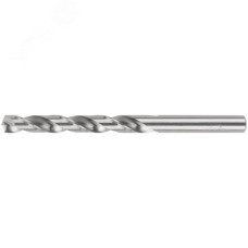 Сверло по металлу HSS шлифованное в блистере, угол заточки 135град, 9,0X125 мм