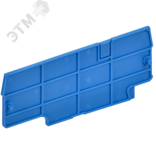 ARMAFIX Заглушка EPCX6-3 BU для колодки клеммной CP/CX6-3 синяя IEK