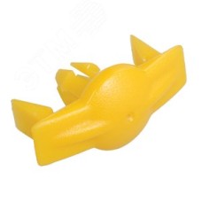 Соединитель фальш-панели желтый Universal