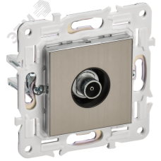 SKANDY Розетка TV оконечная SK-A12N никель IEK