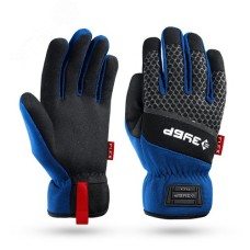 Перчатки профессиональные комбинированные, работа с сенсорными экранами, Профессионал синие р.L 9 FLEX