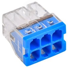 Строительно-монтажная клемма СМК 772-206 (4шт/упак)