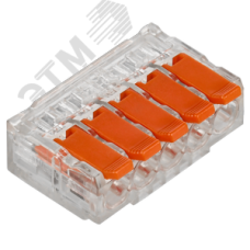 Строительно-монтажная клемма СМК 221-615 (4шт/упак) IEK