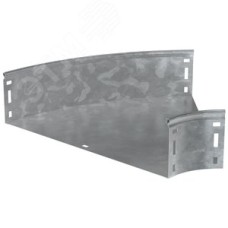 Поворот плавный 45 градусов тип Г01 ESCA 100х500 мм HDZ