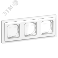 FLITE Рамка 3-местная IP55 Рпро-3-55-ФлБ белый IEK