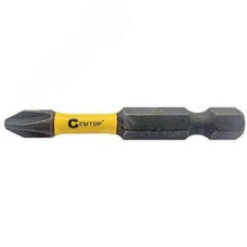 Набор торсионных бит, 2 шт, Profi Plus, PH2, 50 мм