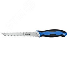 Выкружная мини-ножовка для гипсокартона с двухсторонним лезвием Гипрок 150 мм