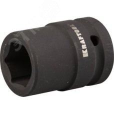 Торцовая головка ''INDUSTRIE QUALITAT'' ударная (3/4''), FLANK, Cr-Mo, фосфатированная, 22 мм