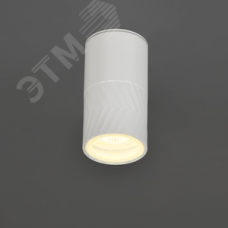 Светильник уличный декоративный для наружного освещения 5110 потолочный под лампу GU10 IP65 белый