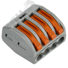 Строительно-монтажная клемма СМК 222-414 (4шт/упак) IEK