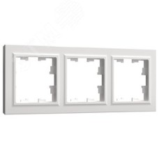 BRITE Рамка 3 поста РУ-3-БрБ белый