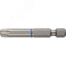 Биты ''ЭКСПЕРТ'' торсионные кованые, обточенные, хромомолибденовая сталь, тип хвостовика E 1/4'', T40, 50мм, 2шт