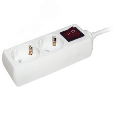 Удлинитель бытовой 2х5м с заземлением 16А УО2