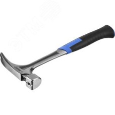 Молоток-гвоздодёр цельнокованый столярный Профессионал 560 г