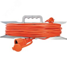 Удлинитель на рамке без заземления ПВС 2x0,75 30 м