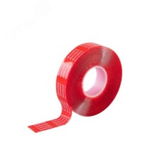 Лента клейкая двухсторонняя прозрачная, на VHB акриловой основе, 20 мм х 5 м