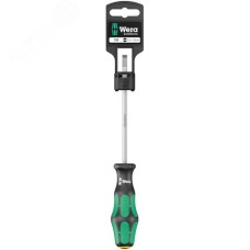 Отвертка шлицевая 335 SB SL 1X5.5X125 мм с держателем-еврослот