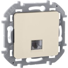 Розетка телефонная RJ11 слоновая кость INSPIRIA