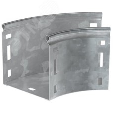 Поворот плавный 45 градусов тип Г01 ESCA 80х80 мм HDZ