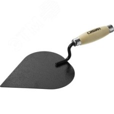 Кельма штукатура, 190x135 мм, деревянная ручка