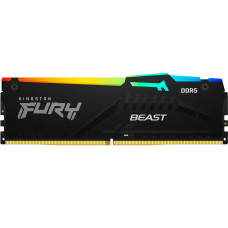 Память оперативная/ Kingston 16GB 5600MT/s DDR5 CL36 DIMM FURY Beast RGB EXPO