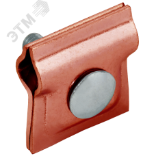 Зажим соединительный проводника круглого 6-10 мм медь