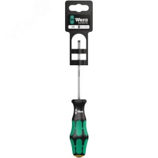 Отвертка шлицевая 335 SB SL 0.8X4X100 мм с держателем-еврослот