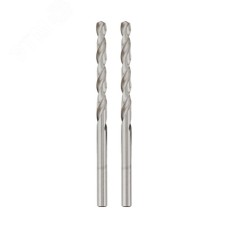 Сверло по металлу 2.5х57х30 мм P6M5 M-2 (упак - 2 шт.) DIN 338
