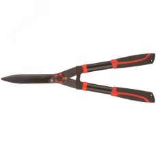 Кусторез, прямые лезвия с тефлоновым покрытием, стальные ручки с прорезиненными рукоятками 610 мм