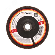 Круг лепестковый торцевой, P60, 180х22,2мм