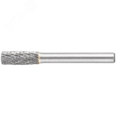 Шарошка карбидная, штифт 6 мм, тип ''А'', цилиндрическая 8х20х65 мм