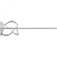 Миксер для легких строительных смесей усиленный Профи, хвостовик М14, 160х590 мм