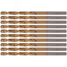 Сверла HSS по металлу, титановое покрытие 3.2 мм (10 шт)