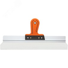 Шпатель фасадный, нержавеющая сталь, 2К-ручка, 450 мм