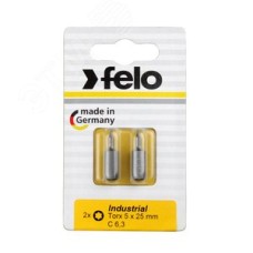 Бита серии Industrial TX 5х25, 2шт на блистере