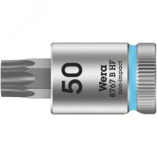 Головка торцевая 8767 B HF TORX Zyklop со вставкой DR 3/8 с функцией фиксации крепежа TX 50X38.5 мм