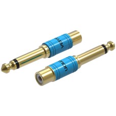 Переходник Vention jack 6.35 mm M/RCA F