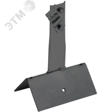 Держатель проводника круглого 6-10 мм винтовой для конька широкого h 80 мм оцинкованная сталь TD